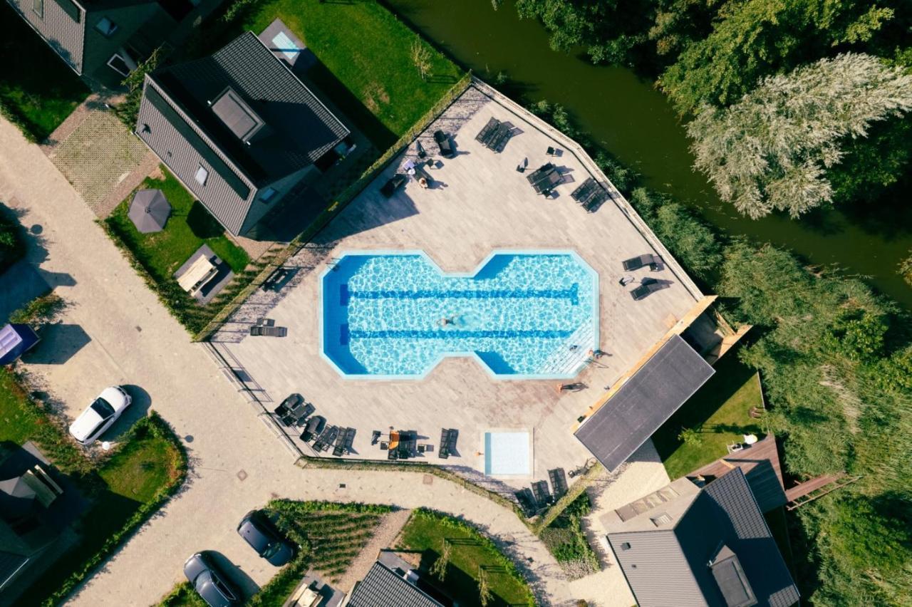 סנט מארטן Chalet 2A Op Recreatiepark De Wielen מראה חיצוני תמונה
